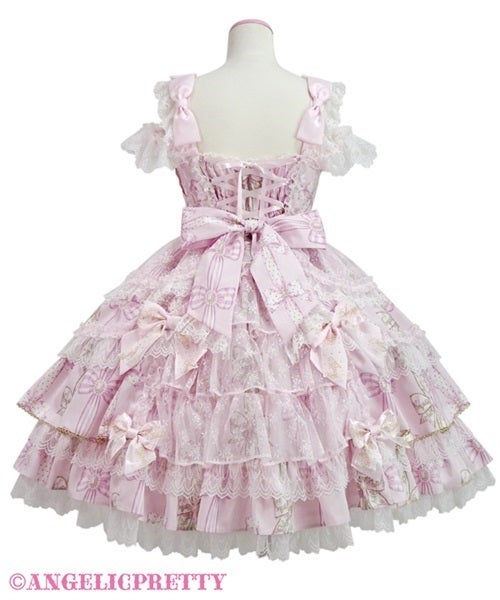 Jewelry Ribbon Princess Dress by Angelic Pretty
