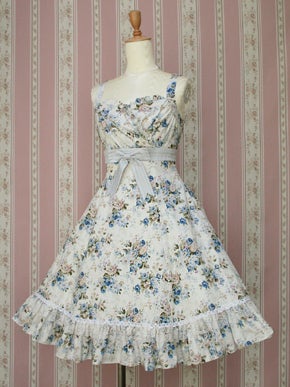 Rococo Bouquet Cache-Coeur JSK by Victorian Maiden