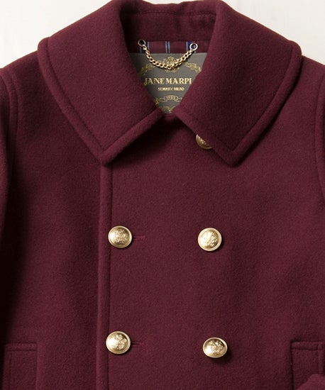 Lamb Melton Classic P Coat by Jane Marple