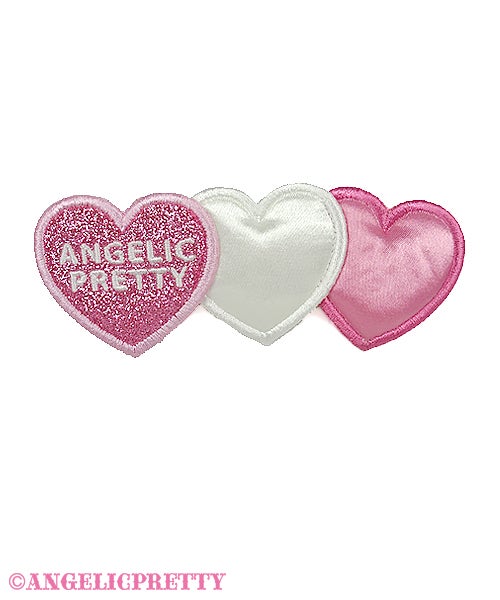 Trio Heart Clip by Angelic Pretty