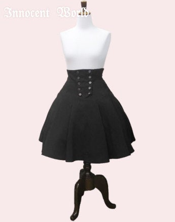 Napoleon Double Breasted Skirt by Innocent World