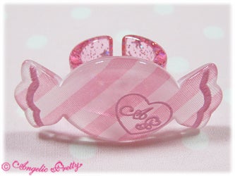 Angelic Pretty Stripe Candyリング Candy Stripe Ring by Angelic Pretty