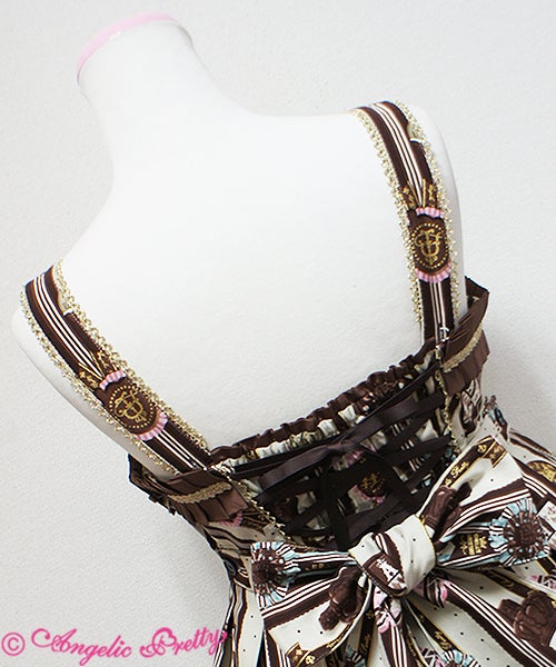 Chocolate Rosette JSK (2016) by Angelic Pretty