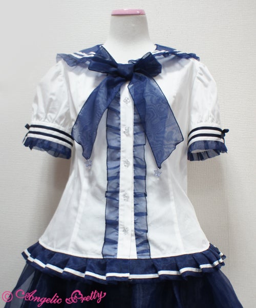 Angelic Pretty フェアリーマリン ブラウス Fairy Marine Blouse by Angelic Pretty