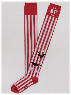 Tricky Striped OTKs by Angelic Pretty