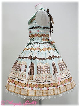 Sweet Cream House JSK with Collar by Angelic Pretty