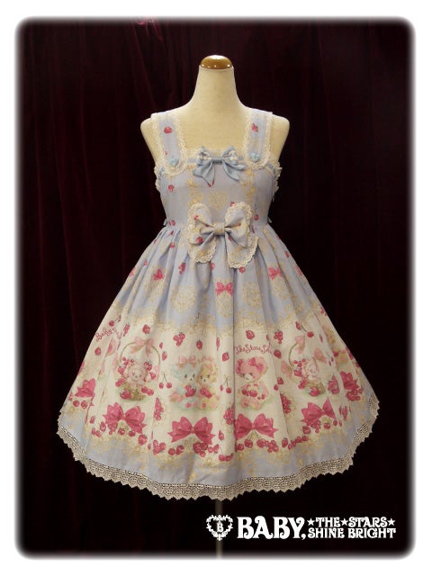 My Sweet Mates Kumya Strawberry & Lace Millefeuille Sophy JSK by