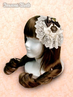Playing Cards Chocolate Head Bow by Innocent World
