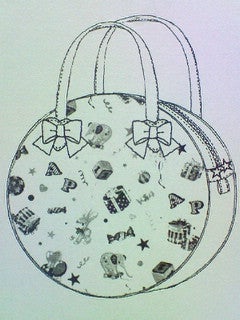 Toy Parade Round Bag by Angelic Pretty