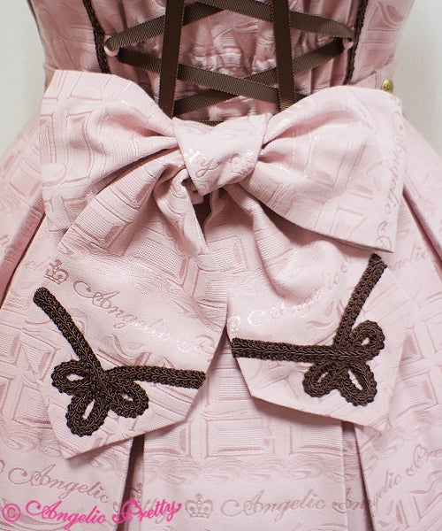 ワンピース Angelic Pretty Melty Whip Chocolate JSK Melty Whip Chocolate JSK by Angelic Pretty