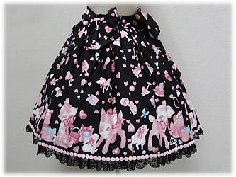 Milky-chan the Fawn Skirt by Angelic Pretty