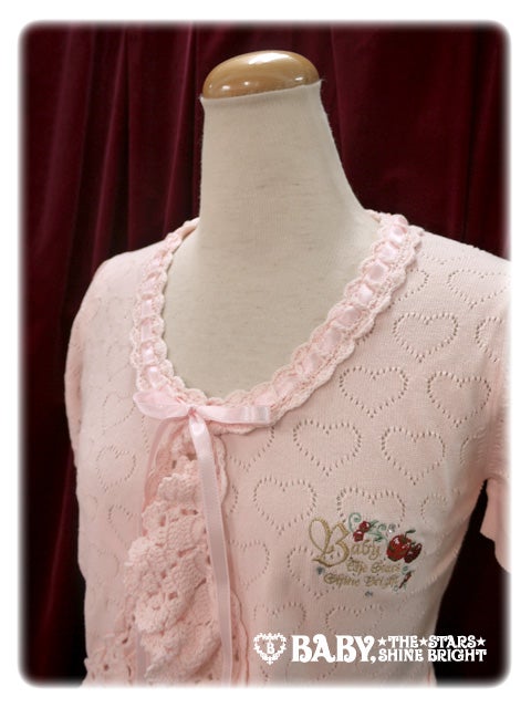 Heart Openwork Knitting Bolero by Baby, the Stars Shine Bright