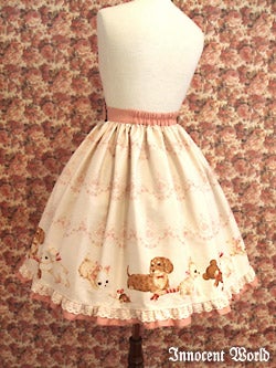 Innocent World スカート Puppy Skirt by Innocent World