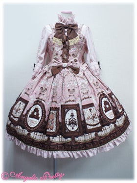 Musee du Chocolat OP by Angelic Pretty