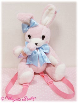 Ice-cream Lyrical Bunny Backpack by Angelic Pretty