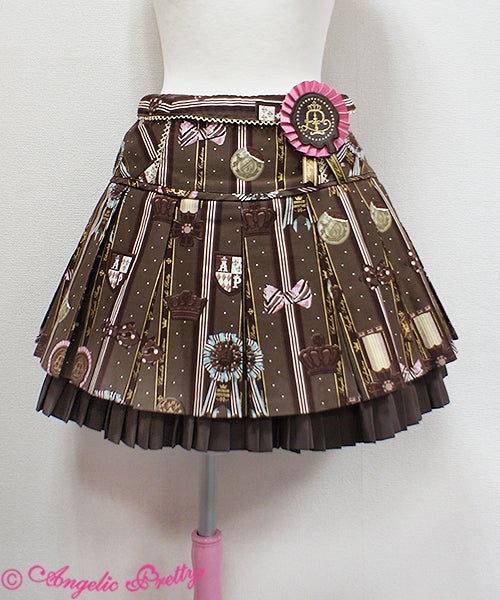 Chocolate Rosette Skirt (2016) by Angelic Pretty