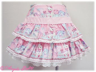 Fancy Box Skirt by Angelic Pretty