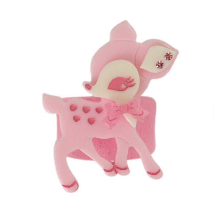 小鹿のミルキーちゃんリング Milky-chan the Fawn Ring by Angelic Pretty