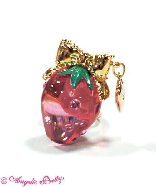 Angelic Prettyのキリンのリング Crystal Berry Ring (2019) by Angelic Pretty