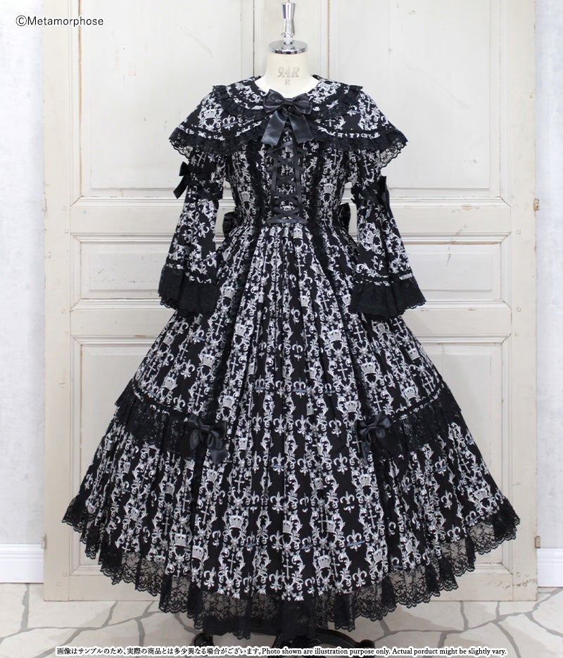 Noble Crown Long OP with Cape by Metamorphose Temps de Fille