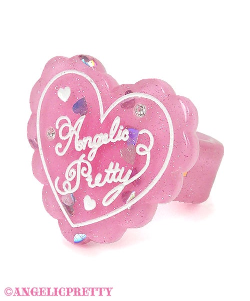 Topping Heart Ring (2021) by Angelic Pretty