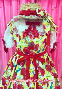 Fresh Cherry Special JSK Set (2018 2nd Release) by Angelic Pretty Fresh Cherry Special JSK Set (2018 2nd Release) by Angelic Pretty