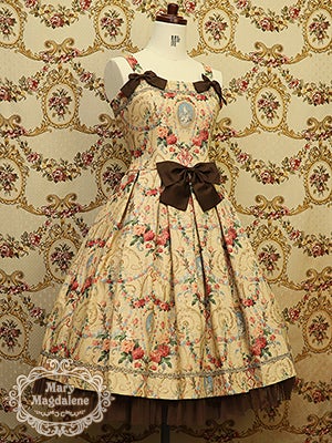 Arabesque Rose Midi JSK (2022) by Mary Magdalene