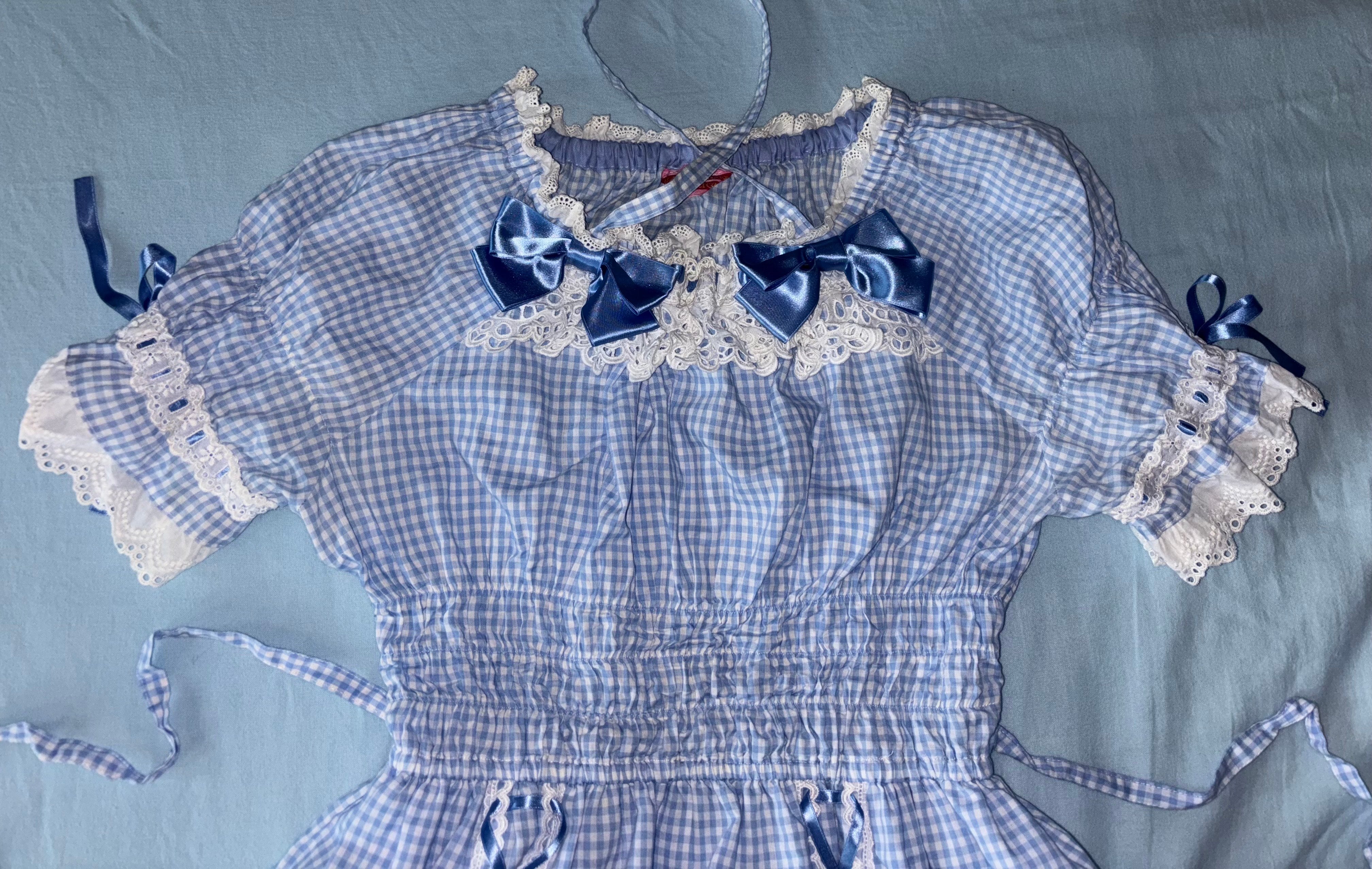 Gingham Check OP by Baby, the Stars Shine Bright