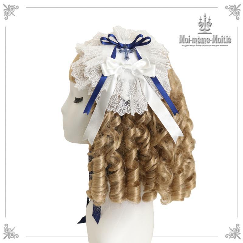 Divine Cross Round Headdress by Moi-même-Moitié