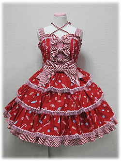 Miracle Candy Triple Frill JSK by Angelic Pretty
