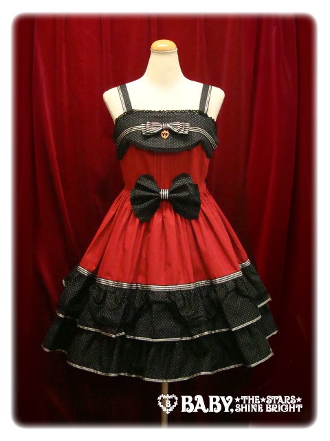 こ*じ様 BABY, Petit waterdropフリルジャンパースカート ピ Petit Water Drop Frill JSK by Baby, the Stars Shine Bright