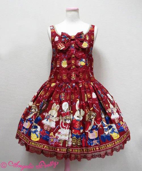 Merry Bunny Salopette by Angelic Pretty