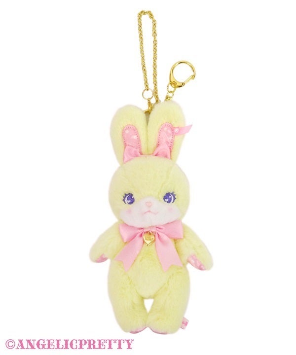 Lovely Lyrical Bunny Plush Charm (2024) by Angelic Pretty