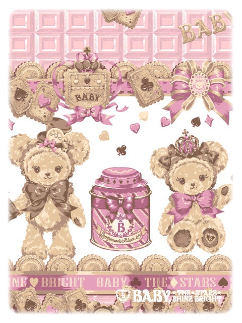 Kuma Kumya-chan's Sweet Chocolate Scallop JSK by Baby, the Stars