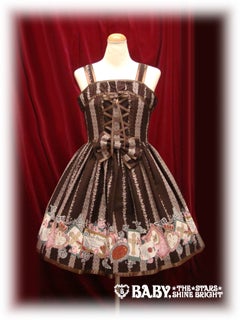 alice and the pirates ヴィクトリアンカード柄JSK dcf3972b-a73c-5840-bdfe-