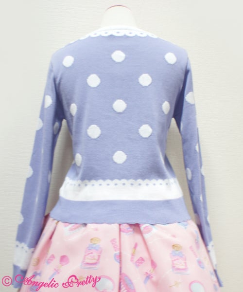 Sweet Dot Knit Cardigan by Angelic Pretty