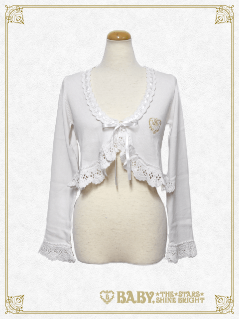 BABY Heart Embroidered Bolero by Baby, the Stars Shine Bright