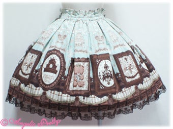 Musee du Chocolat Skirt by Angelic Pretty