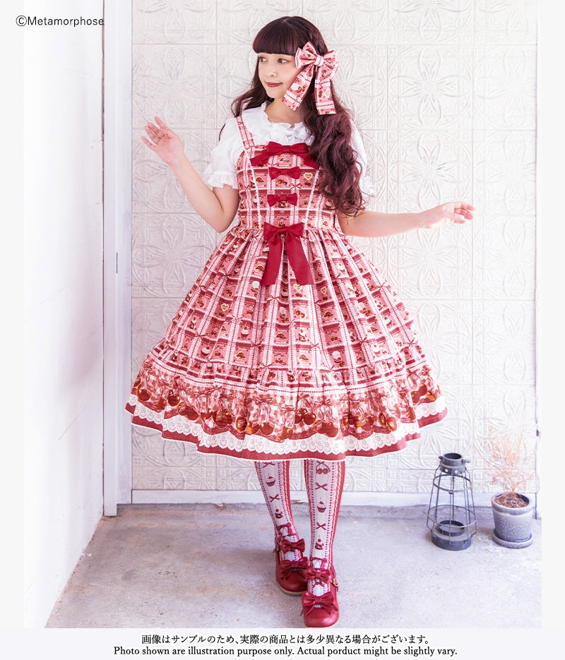 Retro Cherry Tiered JSK by Metamorphose Temps de Fille