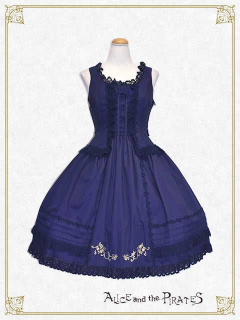 Versailles Rose Embroidery Ribbon JSK (2016) by Alice and the Pirates