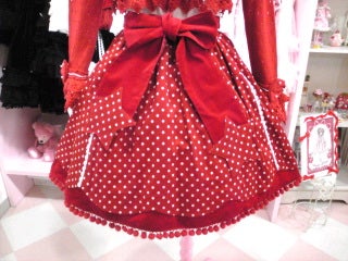 Dot Angel Pony Applique Skirt by Angelic Pretty