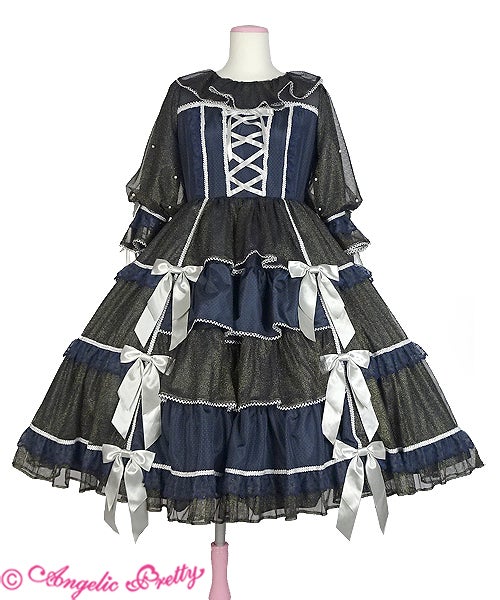 Crescent Princess Dress Set by Angelic Pretty
