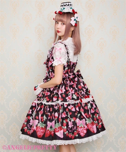 Dress-up Berry JSK by Angelic Pretty