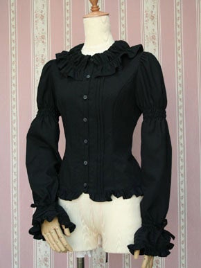 Victorian maiden フリルカラーブラウス Frill Collar Blouse by Victorian Maiden