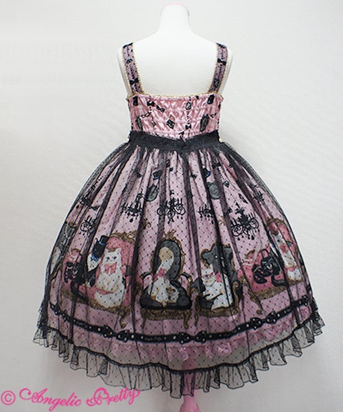 Princess Cat Peplum JSK by Angelic Pretty