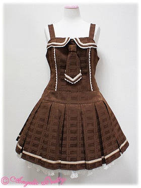 Royal Chocolate Low Waist JSK (2012) by Angelic Pretty