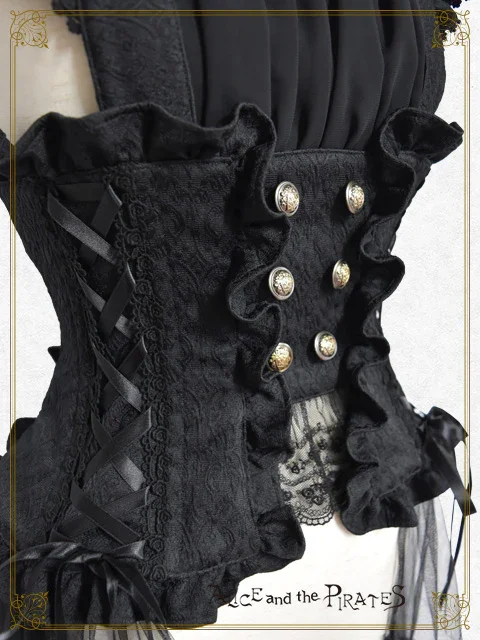 Mischievous Devil Dress Corset by Alice and the Pirates