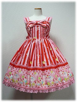 Fruits Parlor High Waist JSK by Angelic Pretty