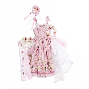 Rose Museum Canotier & JSK Set by Angelic Pretty