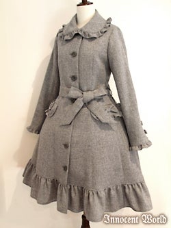 Ribbon Frill Coat by Innocent World